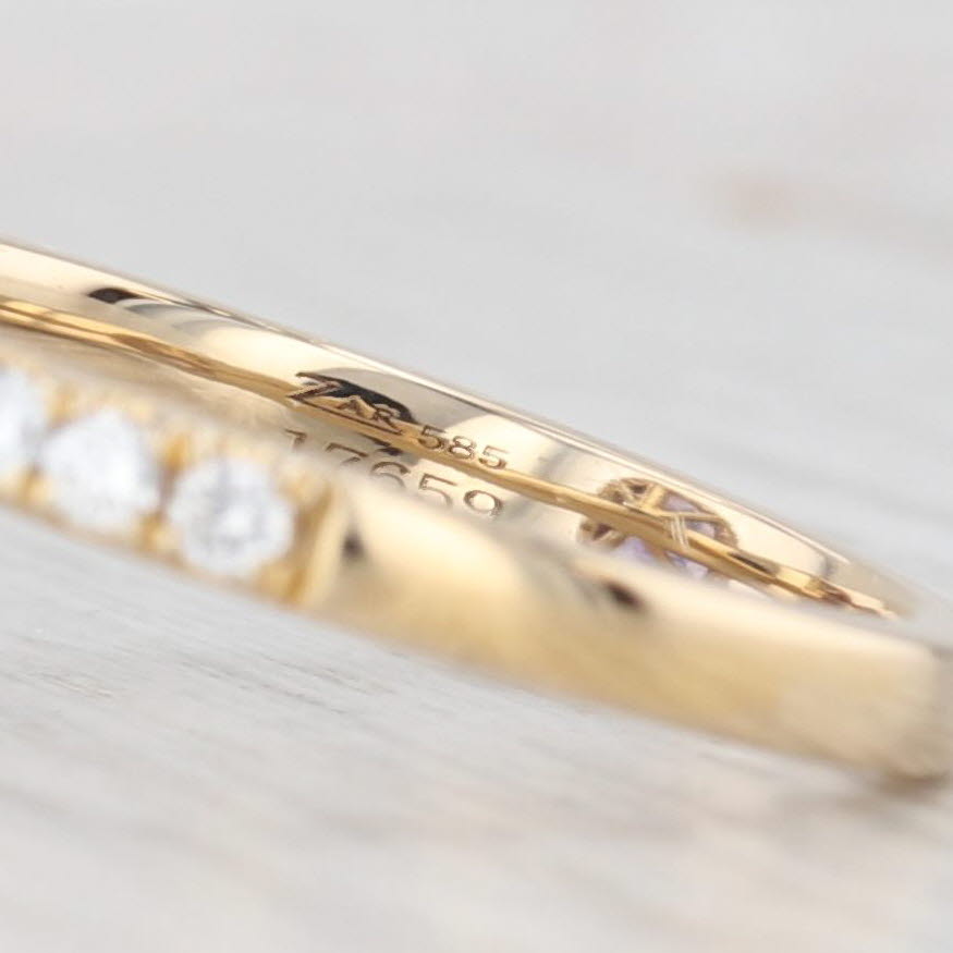 Light Gray 5.34ctw Pear Tanzanite Diamond Halo Ring 14k Gold Size 6.5 Teardrop Engagement