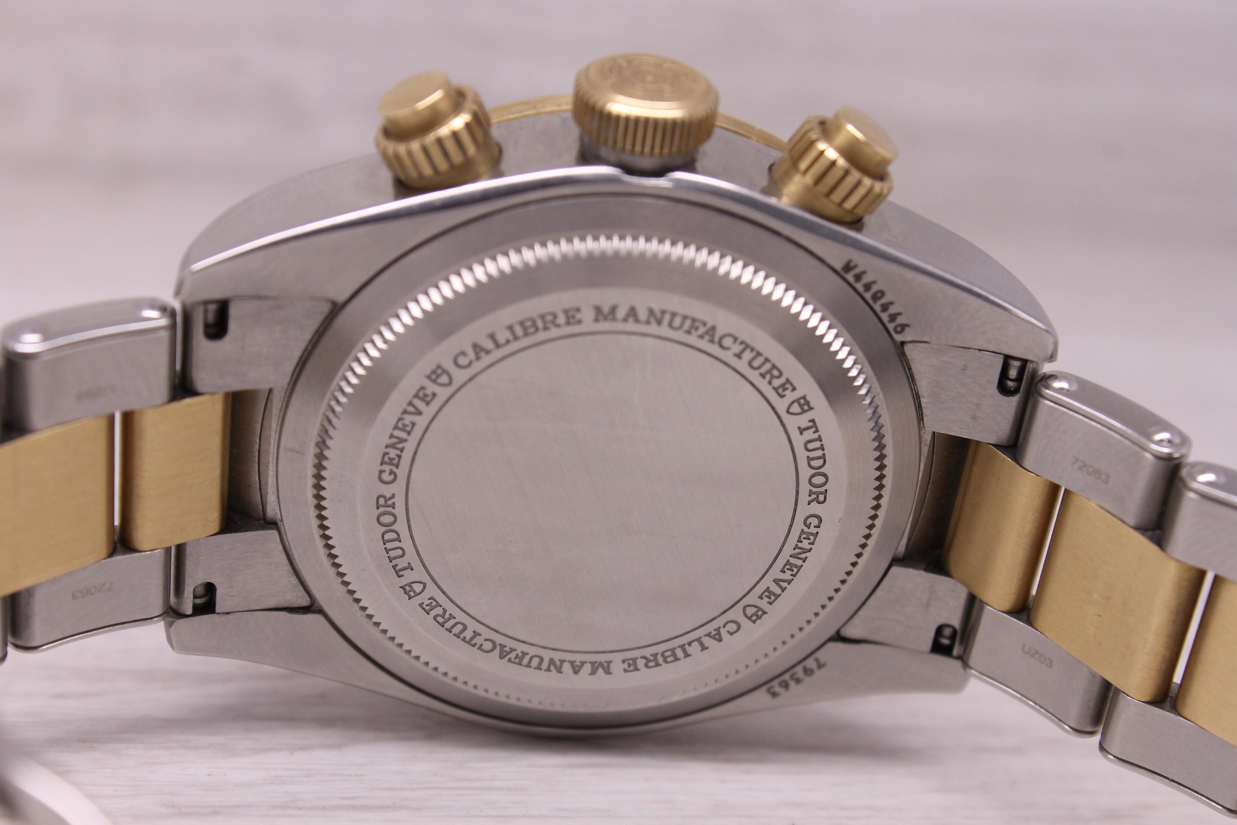 Tudor Black Bay Chrono S&G Mens 41mm Automatic Chronograph Watch Box Card