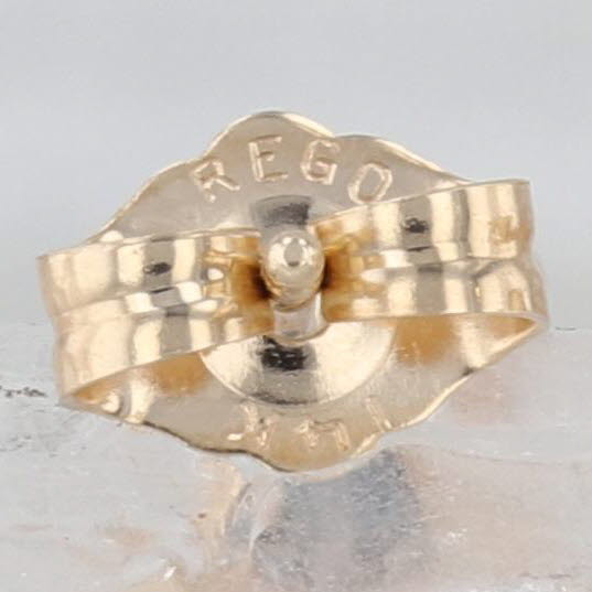 0.65ctw Blue Sapphire Diamond Halo Flower Stud Earrings 14k Gold Small Studs