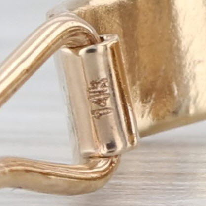 1.50ctw Lab Created Emerald Diamond Halo Enhancer Pendant 14k Gold Clip Bail