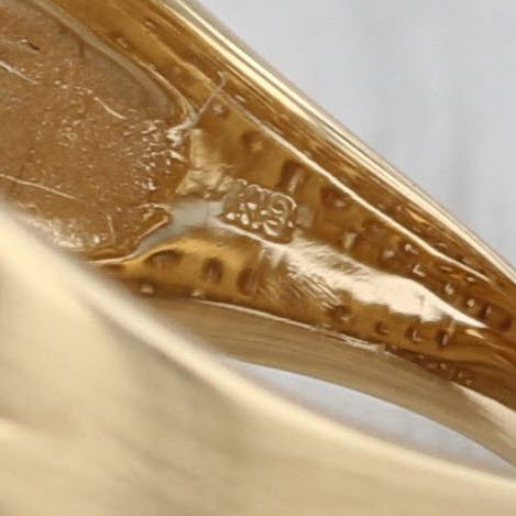 2ctw Champagne Diamond Multiband Ring 18k Yellow Gold Size 8.5 Cocktail