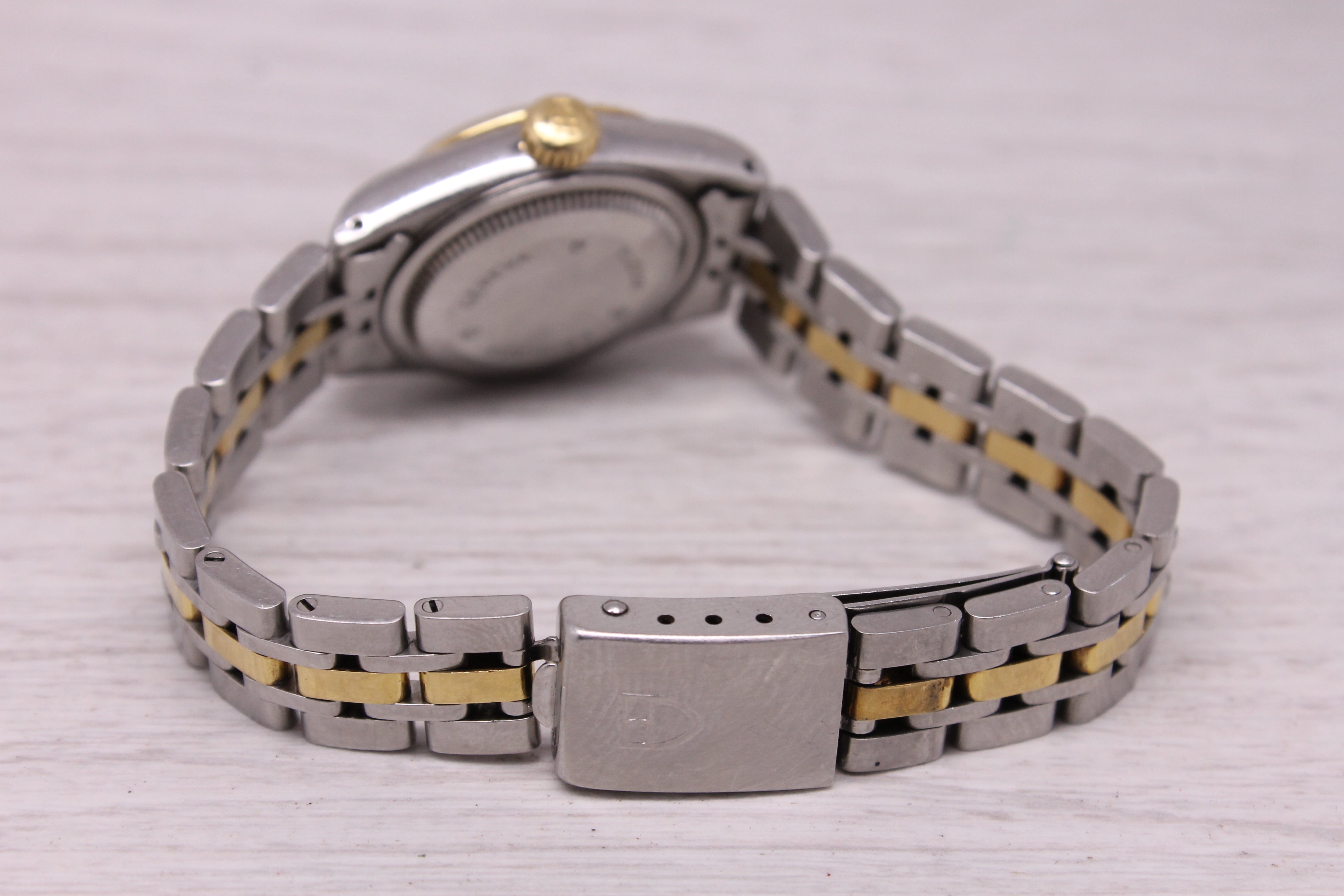 Tudor Princess Date Ladies 25mm Automatic Watch Fluted Bezel Swiss Date 92413
