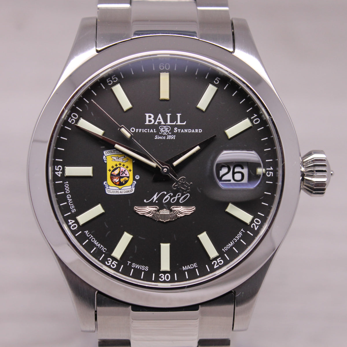 Ball Engineer Master II 40mm Automatic Watch Limited Edition Doolittle Raiders