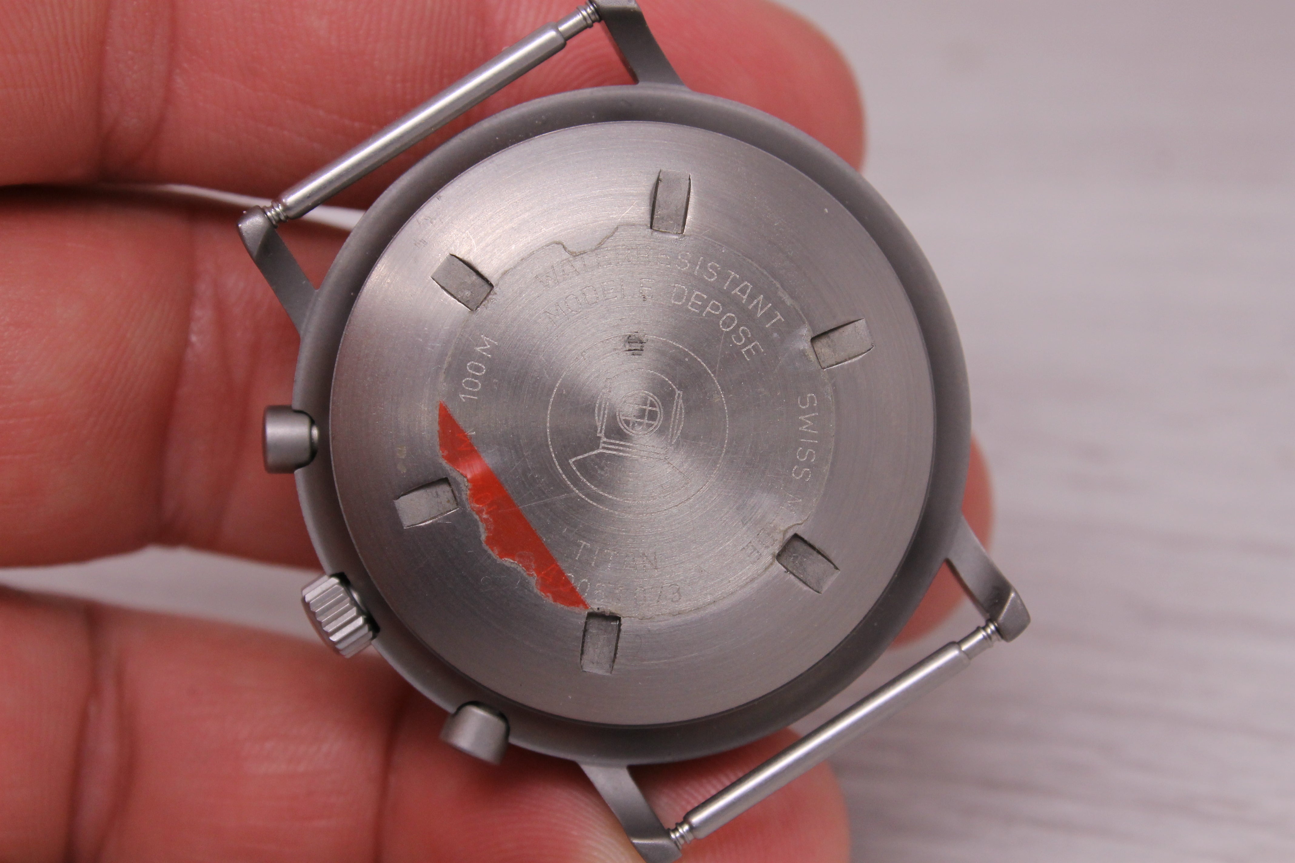 Vintage Chronosport Chronosail Regatta Yachting Chronograph Watch Valjoux 7757