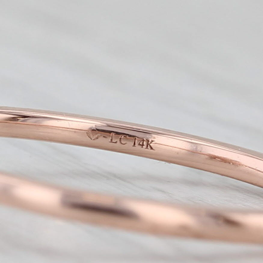 Gray Brilliant Earth 1.85ctw Round Lab Grown Diamond Solitaire Ring 14k Rose Gold Box