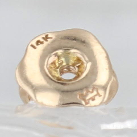 0.40ctw Round Diamond Journey Earrings 14k Yellow Gold Pierced Drops