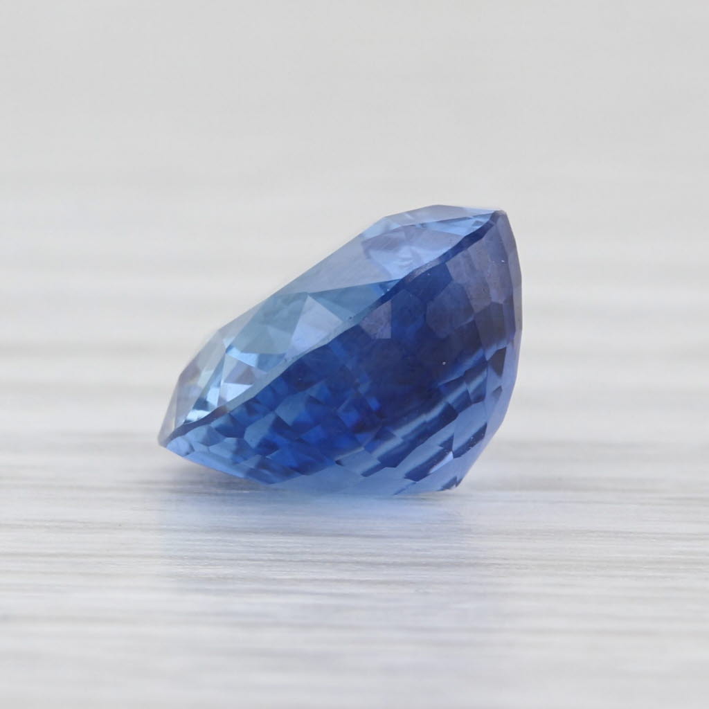 9.99ct Loose Sapphire Solitaire Oval Brilliant Cut GIA Cert For Setting