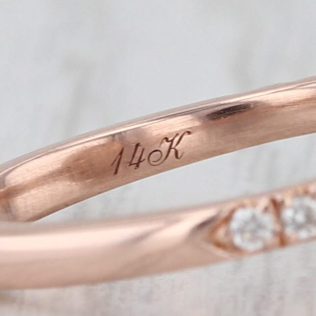 Neil Lane 1.32ctw Diamond Halo Engagement Ring 14k Rose White Gold Size 6.75