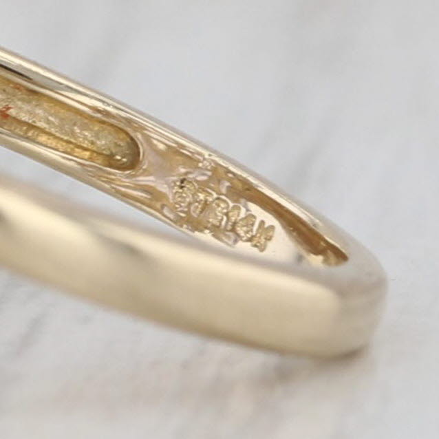 1.83ctw Tanzanite Diamond Cluster Ring 14k Yellow Gold Size 6