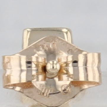 0.20ctw Diamond Journey Earrings 14k Yellow Gold Heart Accents J-Hook Drops