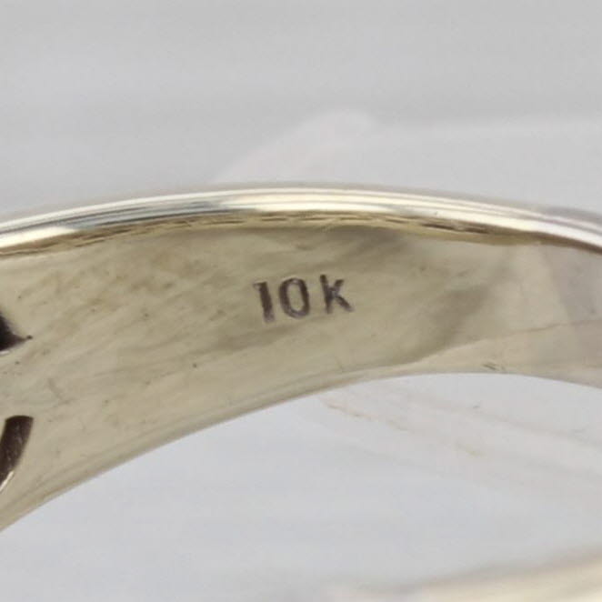1.81ctw Diamond Multiband Ring 10k Yellow Gold Size 8 Anniversary Wedding