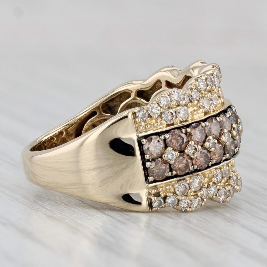 Gray Le Vian 1.20ctw Champagne Diamond Ring 14k Yellow Gold Size 7.25