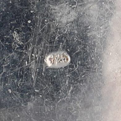 Vintage Southwestern Abaloni Shell Pendant Sterling Silver Resin