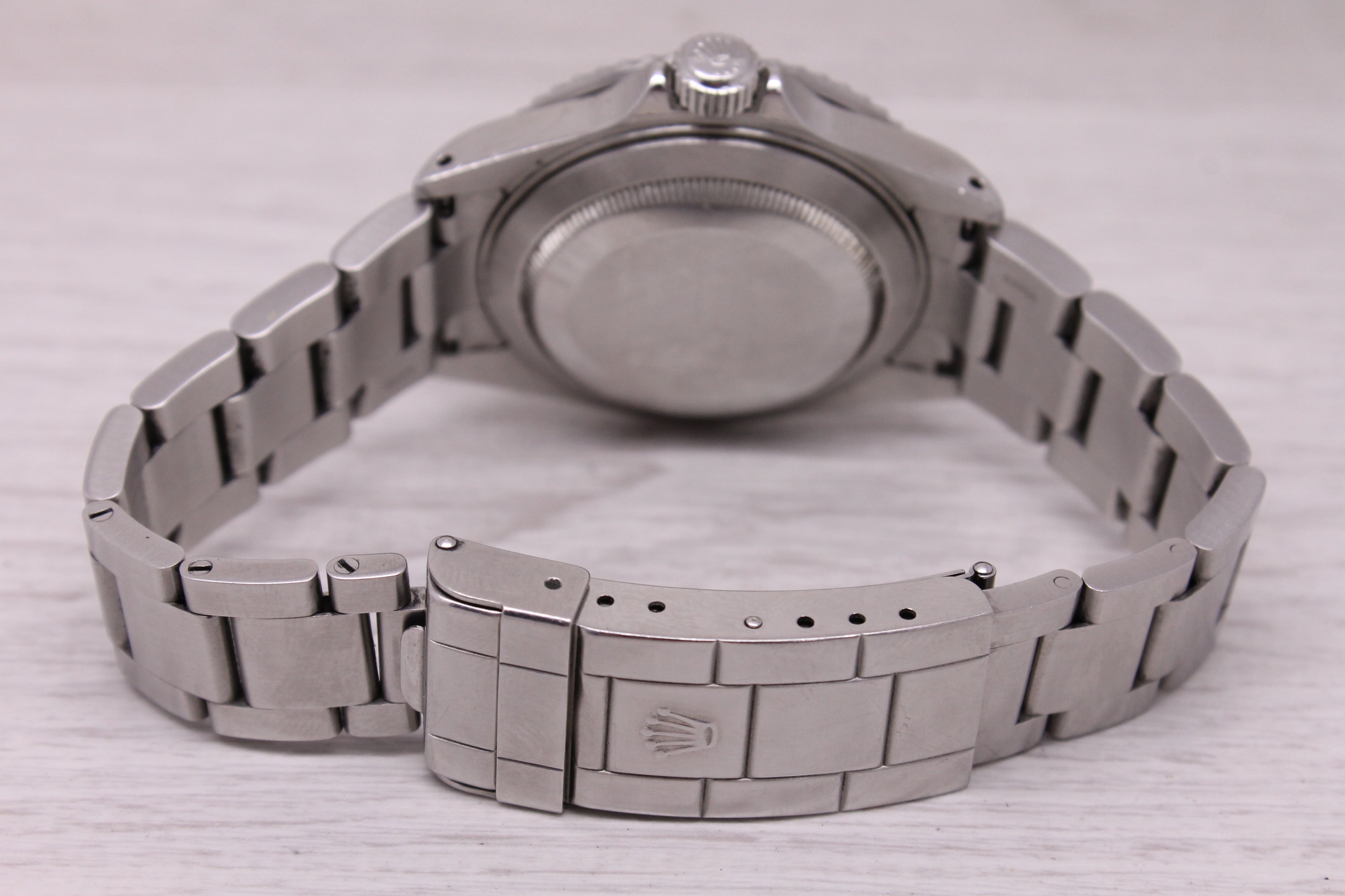 Gray 2000 Rolex Submariner 16610 40mm Steel Automatic Divers Watch Full Bracelet Box