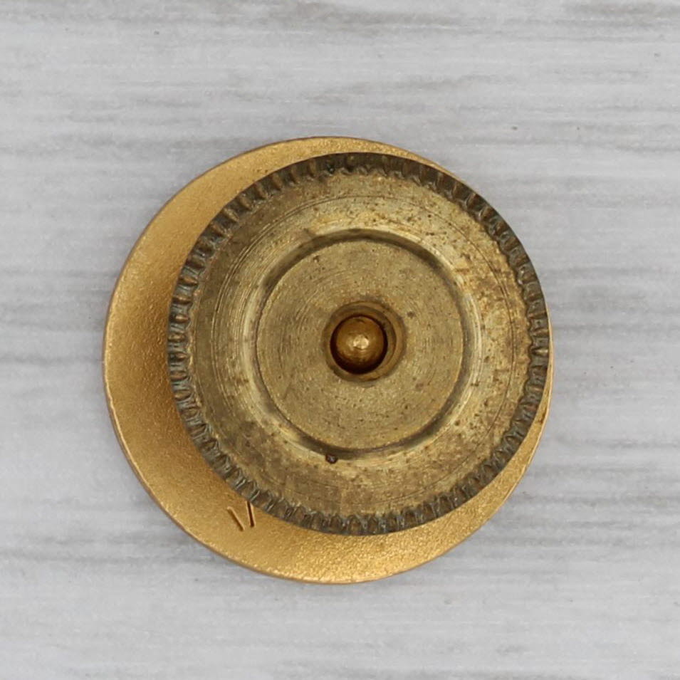 Gray FM 20 Years Vintage Company Service Pin 1/10 10k Gold Filled Enamel