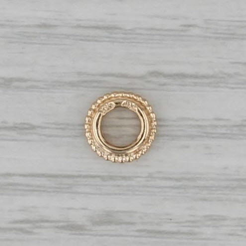 Authentic Pandora Sun Spacer Charm 14k Gold Retired Bead 750224