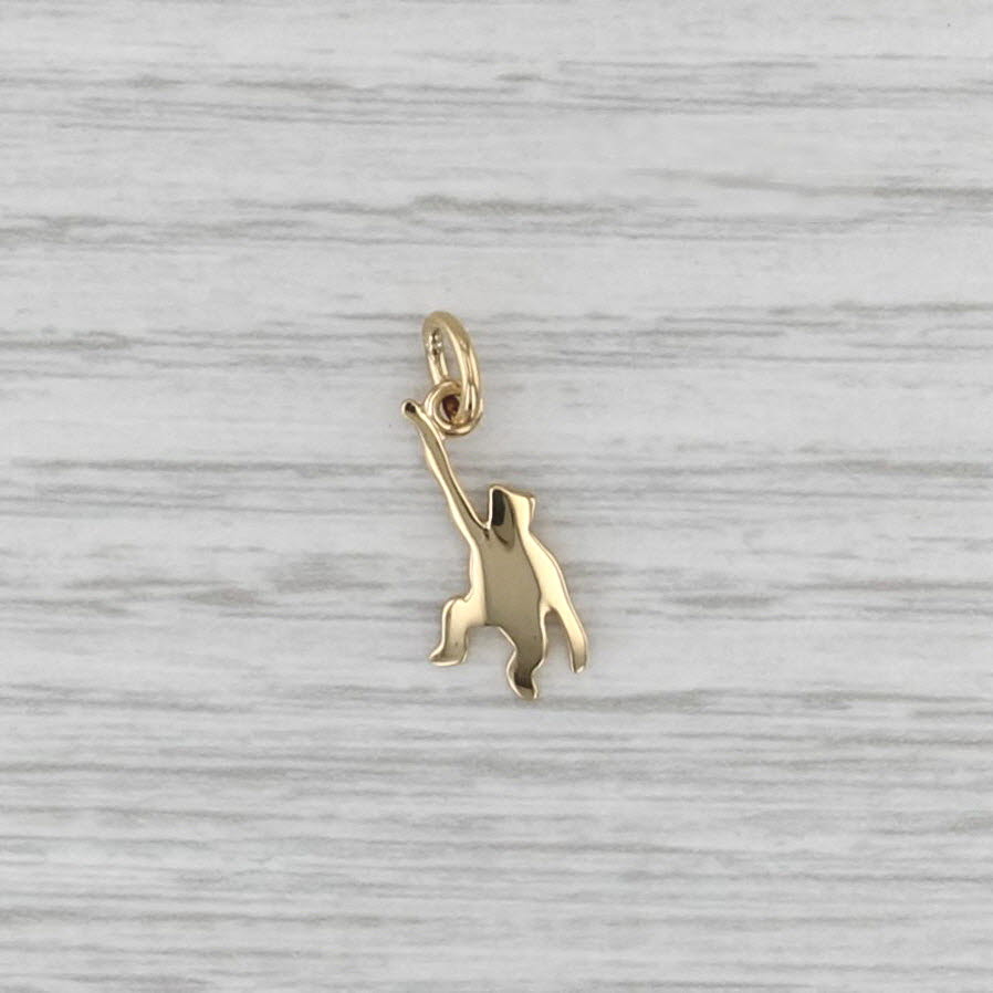 Pomellato Dodo Playful Monkey Charm 18k Yellow Gold Pendant