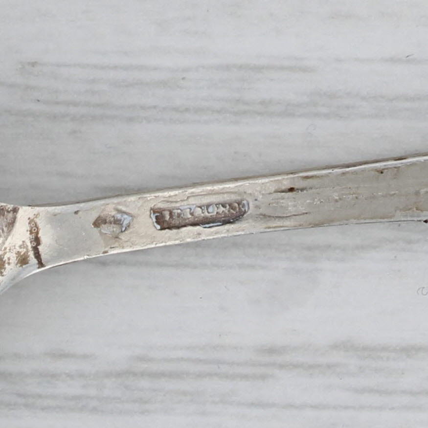 Gray Fort McHenry Maryland Souvenir Spoon Sterling Silver Vintage Tammen