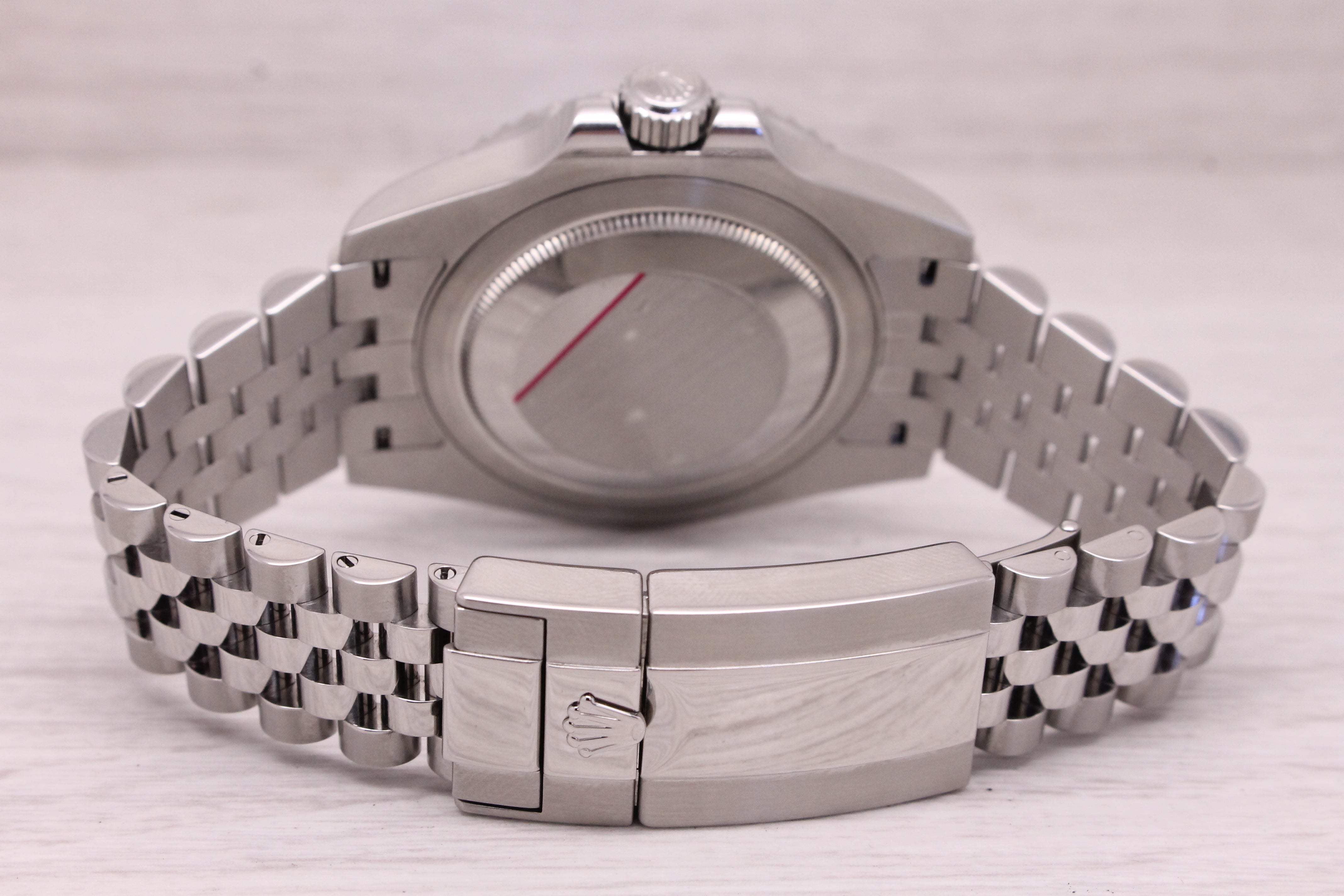 Gray Rolex GMT Master II 126710BLRO Pepsi Mens Automatic Steel Watch Jubilee Band