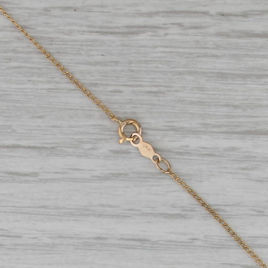 0.80ctw Amethyst Butterfly Pendant Necklace 14k Yellow Gold 18" Curb Chain