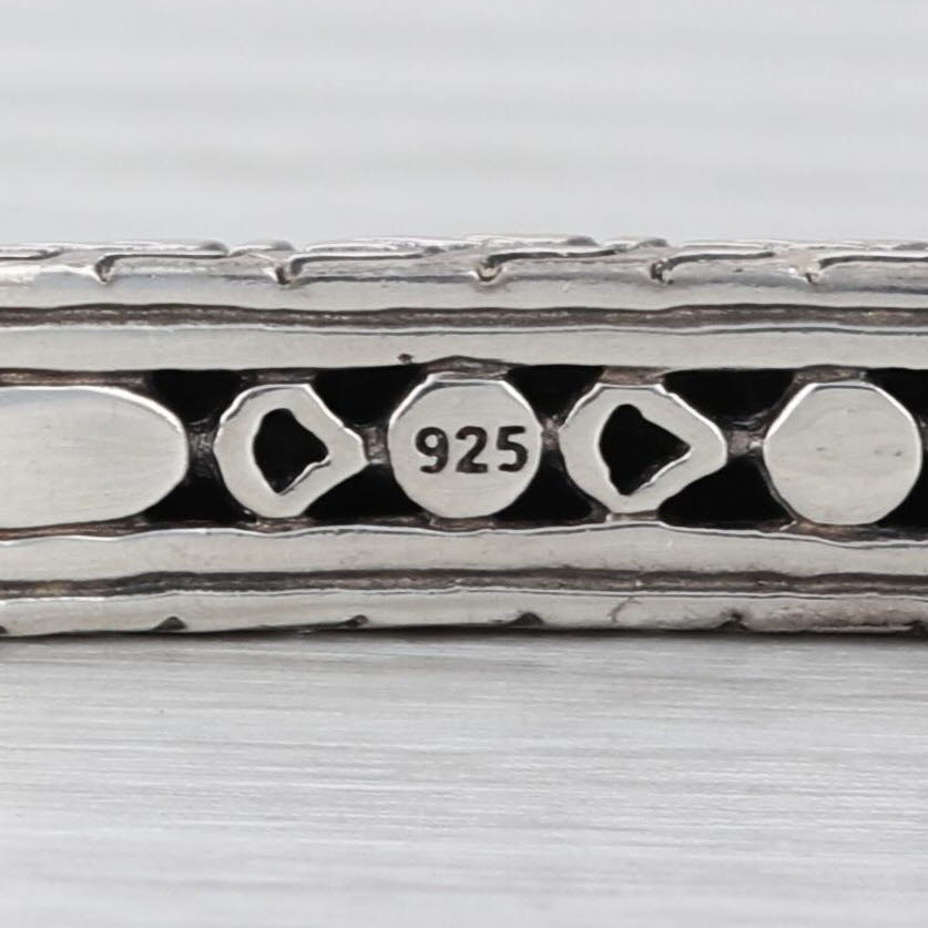 John Hardy Naga Legends Collection Cuff Bracelet Sterling Silver Dragon Scales