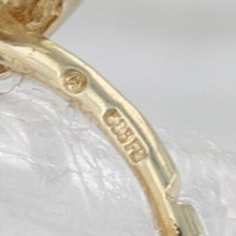 0.45ctw Diamond Hoop Huggie Earrings 14k Yellow Gold Round Hoops Snap Top