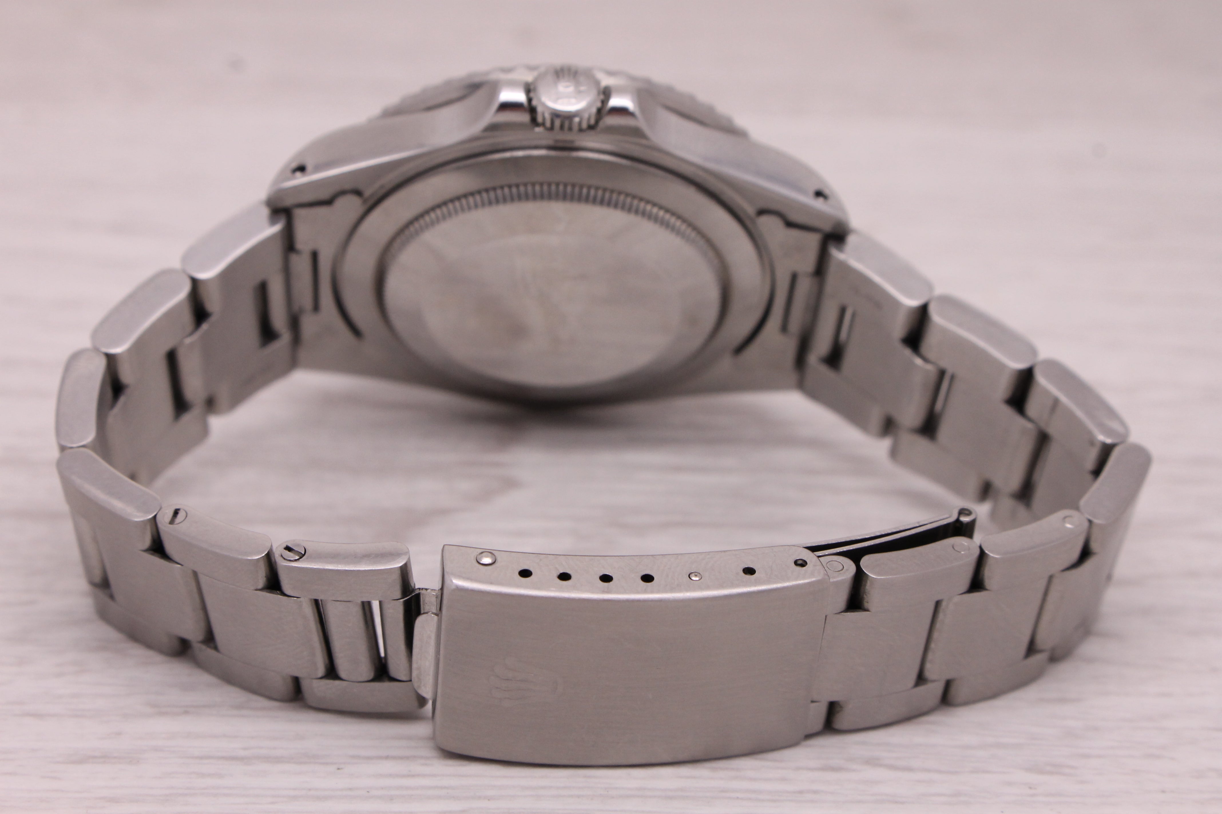 Dark Gray Vintage 1991 Rolex GMT Master II 16710 Mens 40mm Watch Coke N = Serviced =