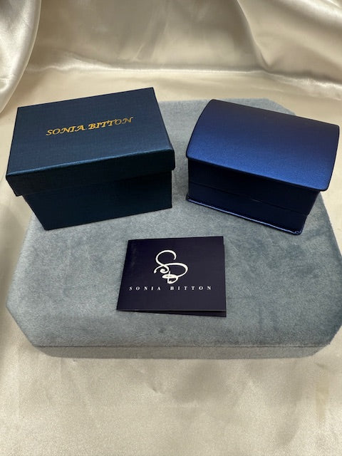 Sonia B 0.70ctw Diamond Cluster Ring w/ Box 14k Rose Gold Size 8 Cocktail Moves