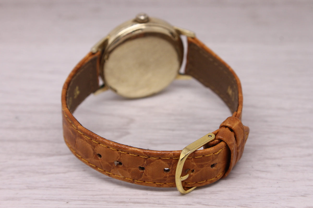 Vintage 1960s Omega Seamaster 34mm Automatic Watch ref.KL6303 14k GF c560
