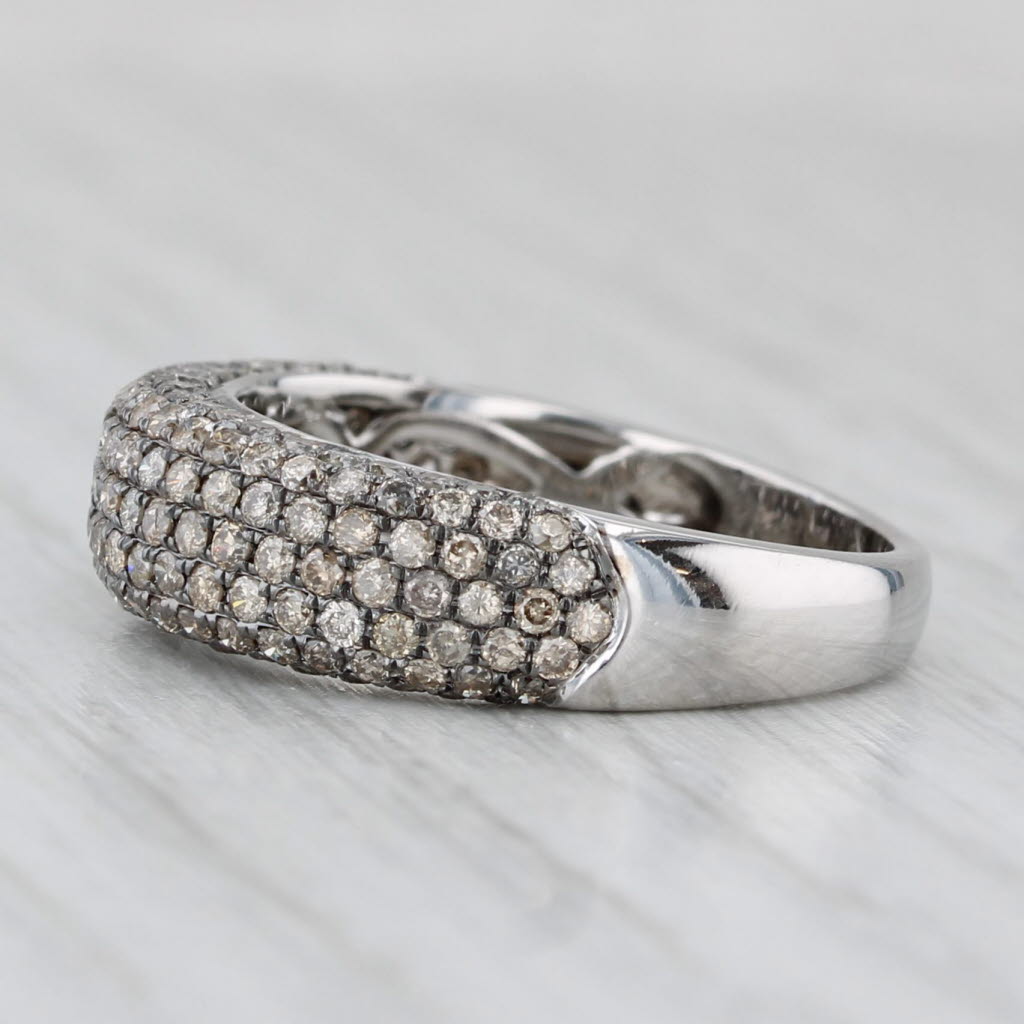 Light Gray Le Vian Argyle Champagne 1.03ctw Diamond Ring 14k White Gold Size 7 Bridal