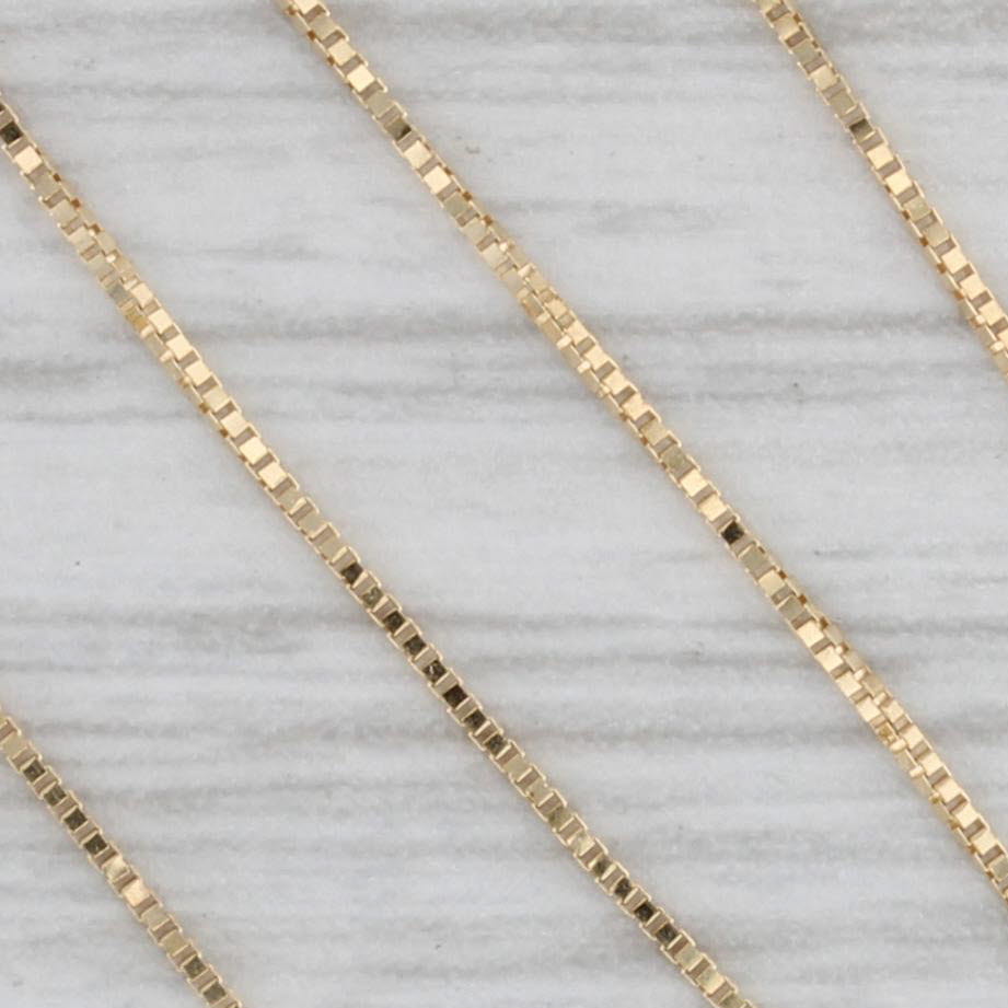 Gray 10.24ctw Diamond Heart Pendant 14k Yellow Gold 18" Box Chain