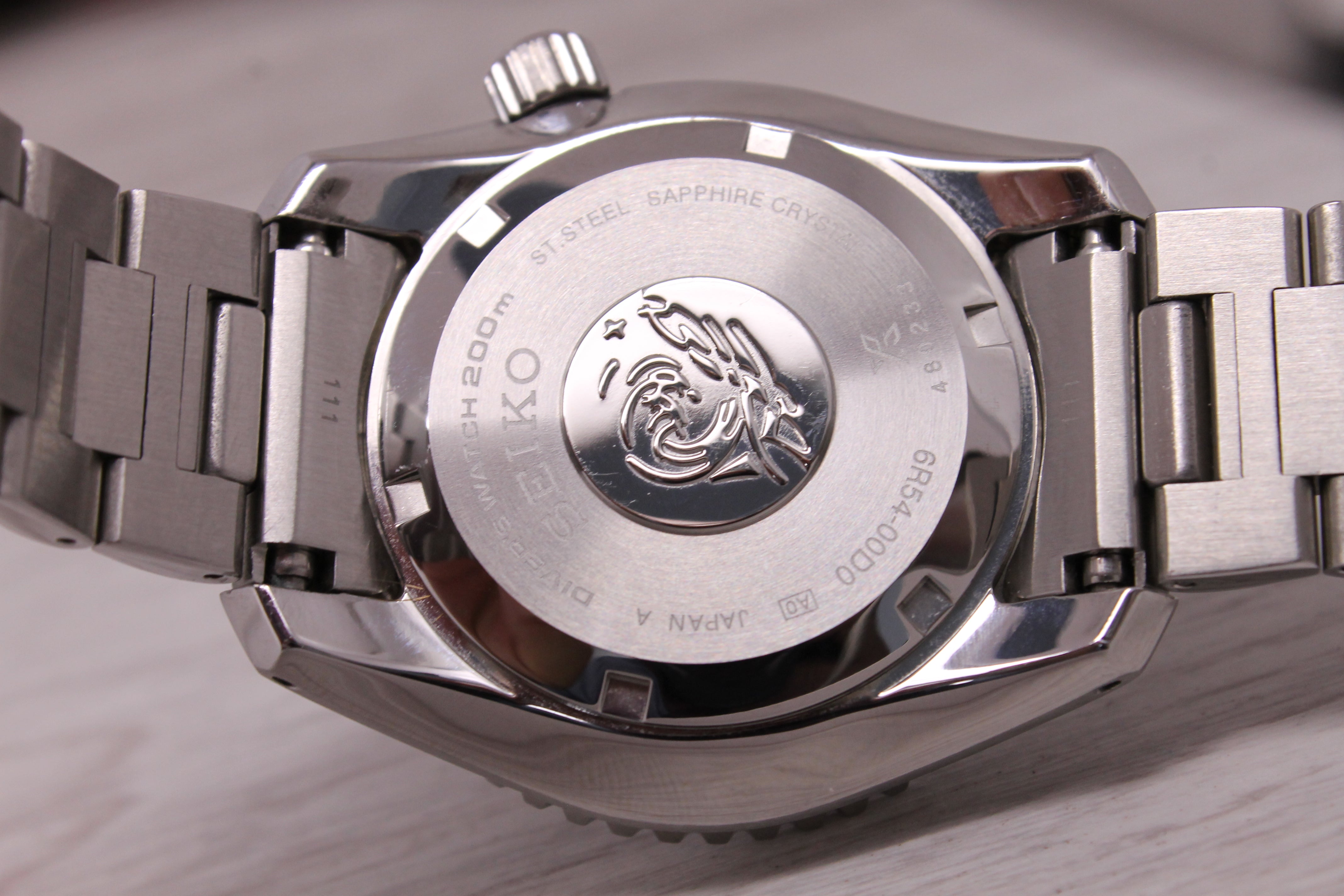 Seiko Prospex GMT SPB383J1 Mens 42mm Steel Automatic Diver Watch Bracelet & Box
