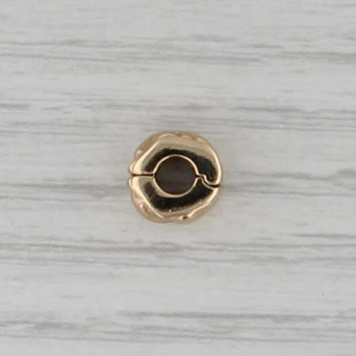 Authentic Pandora Heart Clip Bead Charm 14k Gold 750243 ALE