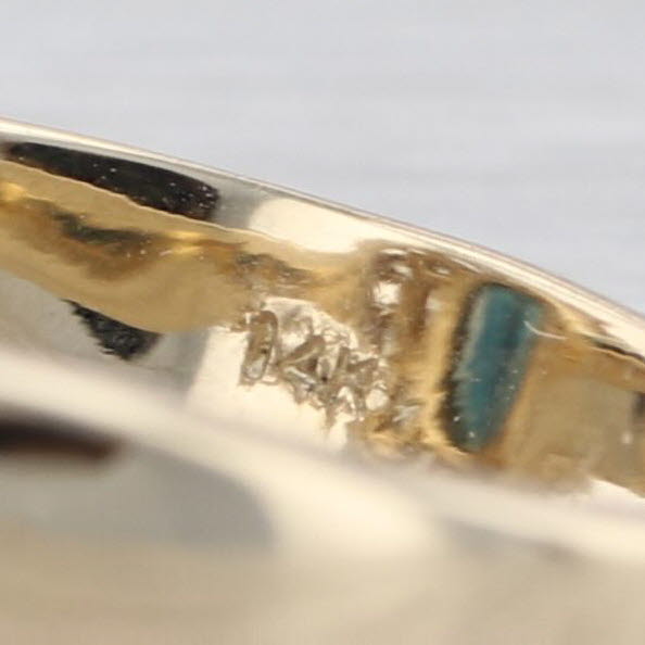 2.60ctw Oval Blue Sapphire Cubic Zirconia Halo Ring 14k Yellow Gold Size 7
