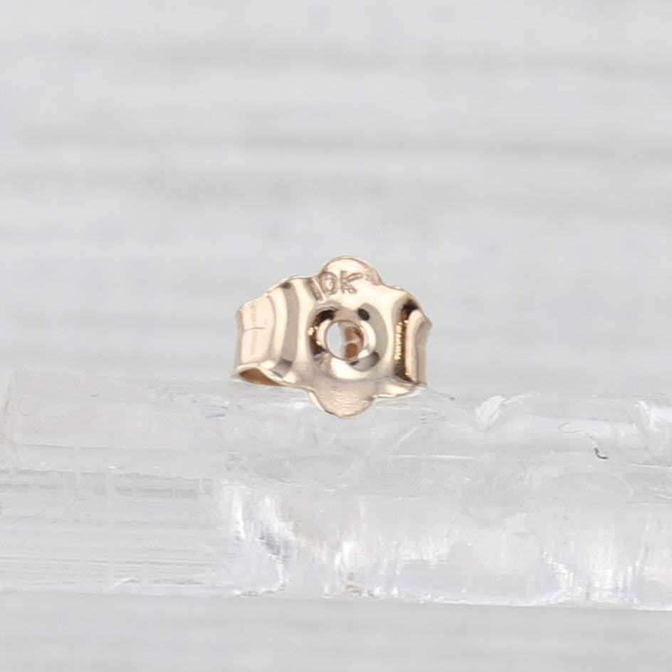 Nugget Stud Earrings 10k Yellow Gold Studs