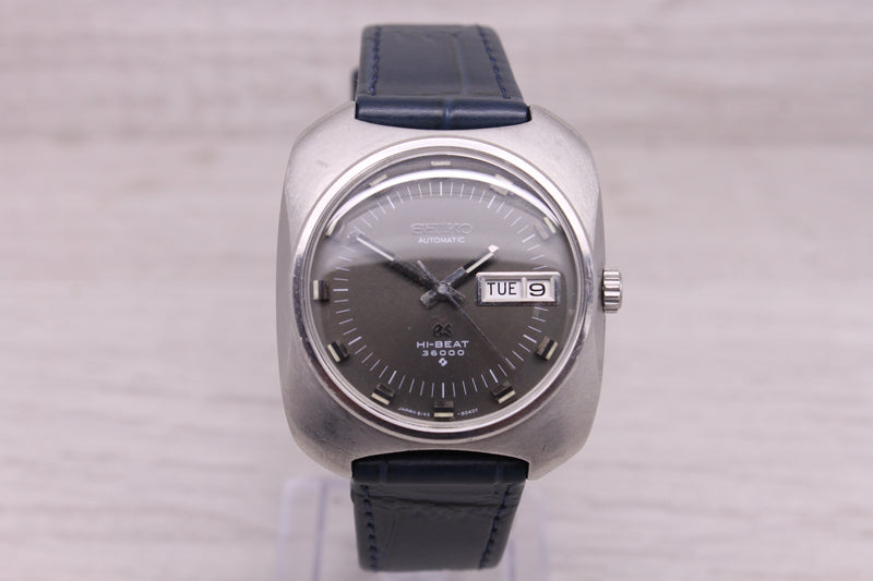 Vintage 1969 Grand Seiko Hi Beat Mens 36mm Steel Automatic Watch 6146-8020