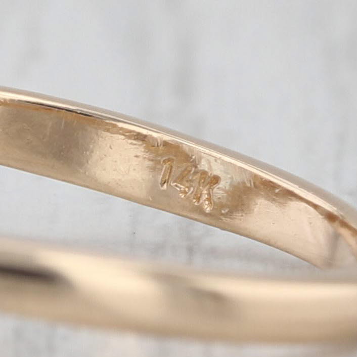 3.23ctw Aquamarine Diamond Ring 14k Yellow Gold Size 8