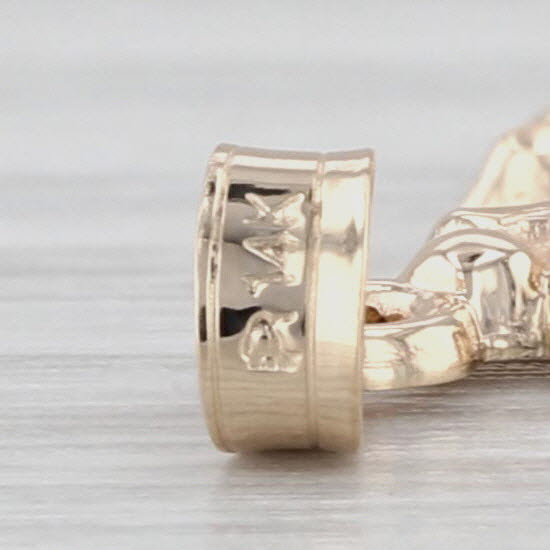 New Cross Pendant 14k Yellow Gold Diamond Accent
