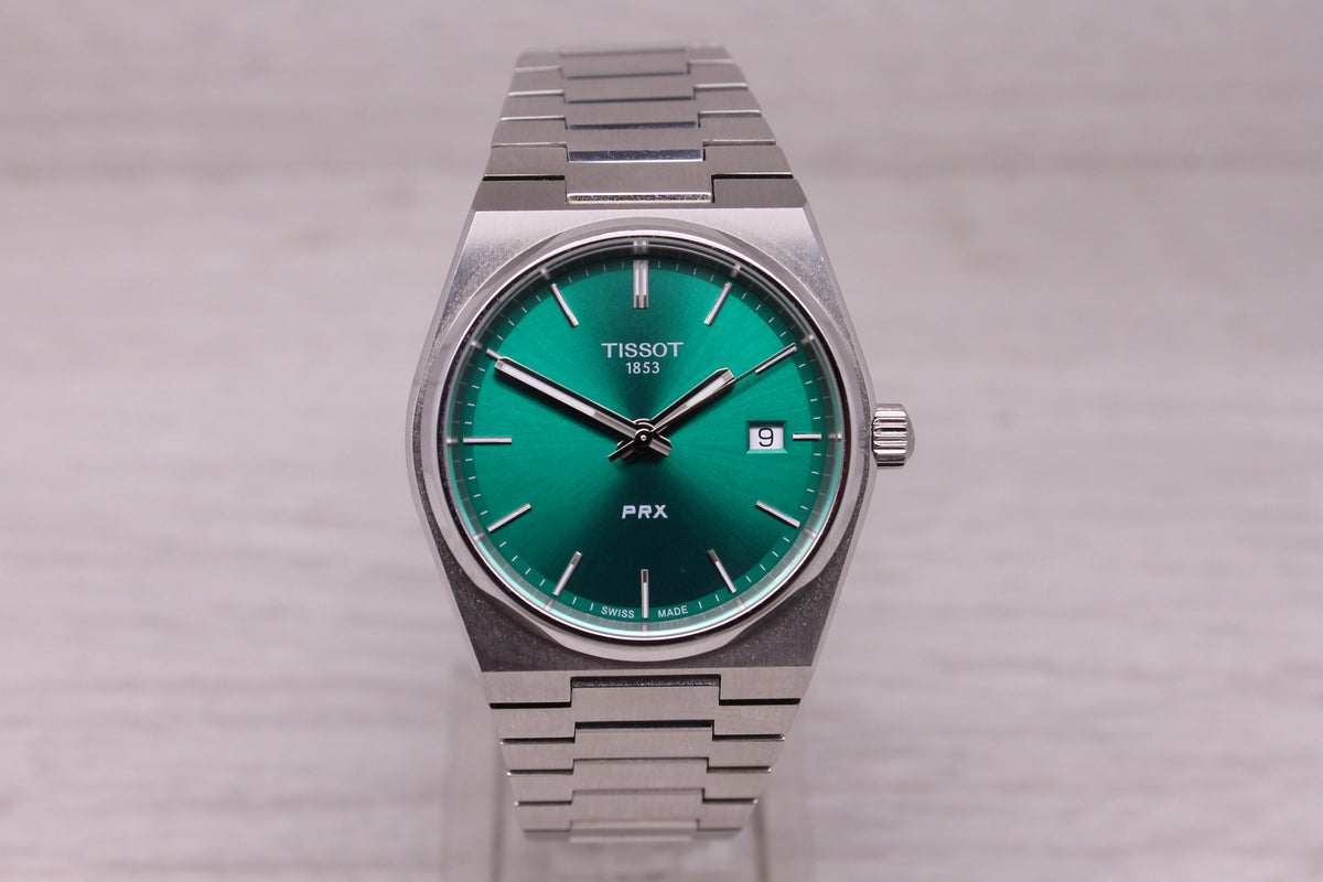 Tissot PRX Quartz Watch 35mm Steel Swiss Date T137.210.11.081.00