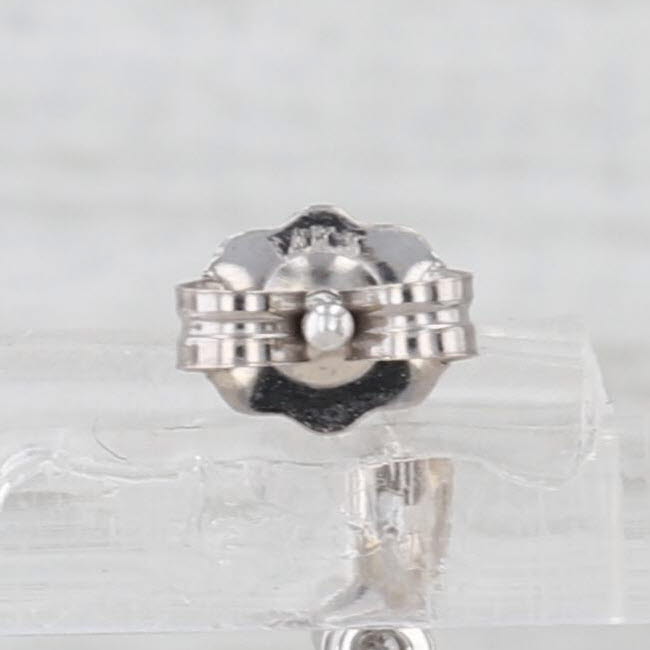 0.20ctw Graduated Diamond Journey Earrings 10k White Gold Drops