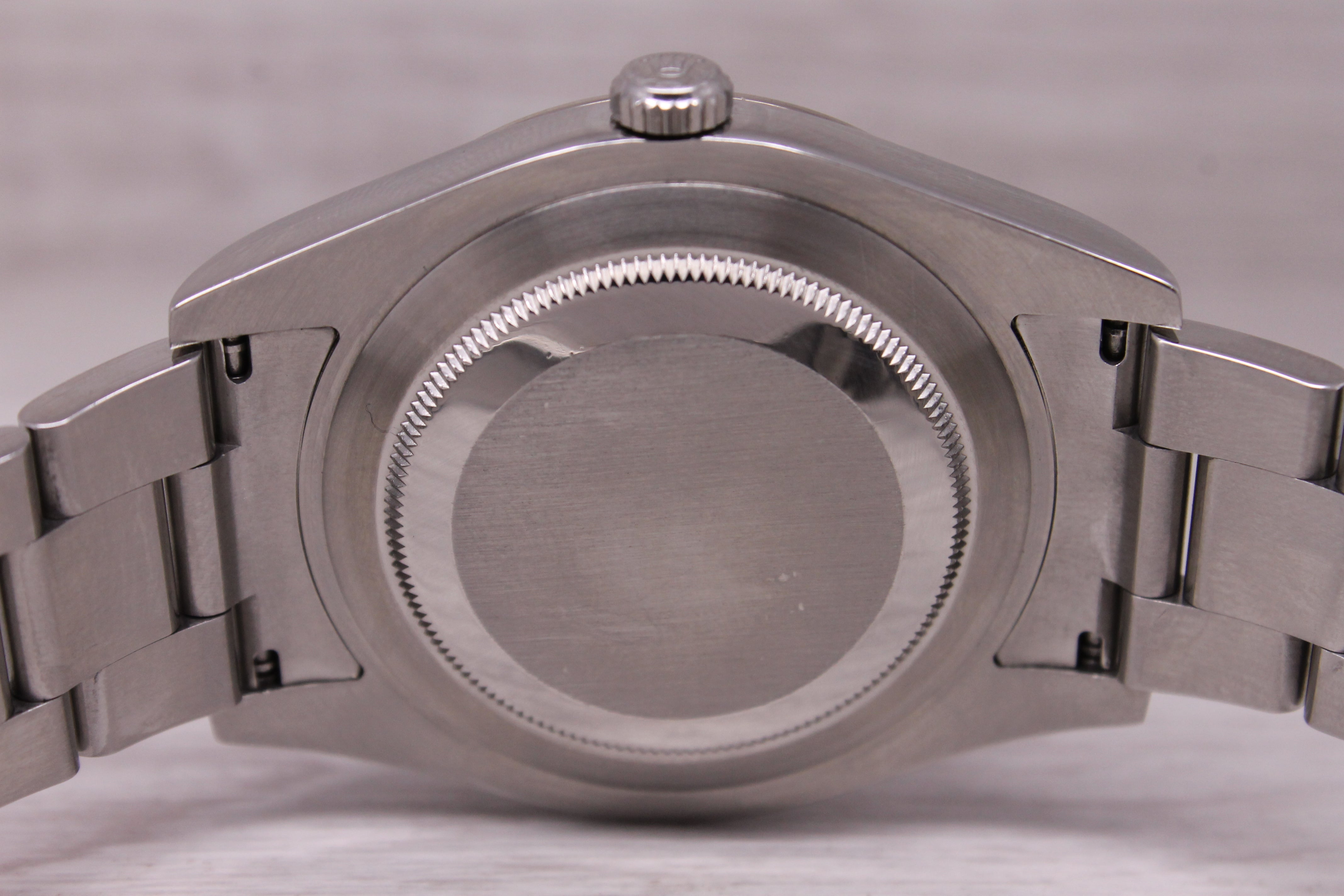 2014 Rolex Datejust 41 116334 Mens Watch w Box Card Rhodium 10 Diamond Oyster