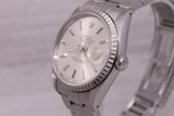 Vintage 1989 Rolex Datejust 16220 Men’s 36mm Steel Automatic Watch Box/Papers