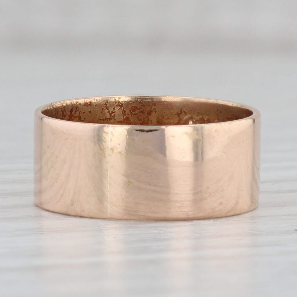Gray Raised Yod Masonic Ring 10k Yellow Gold Size 8 Band 14th Degree Scottish Rite