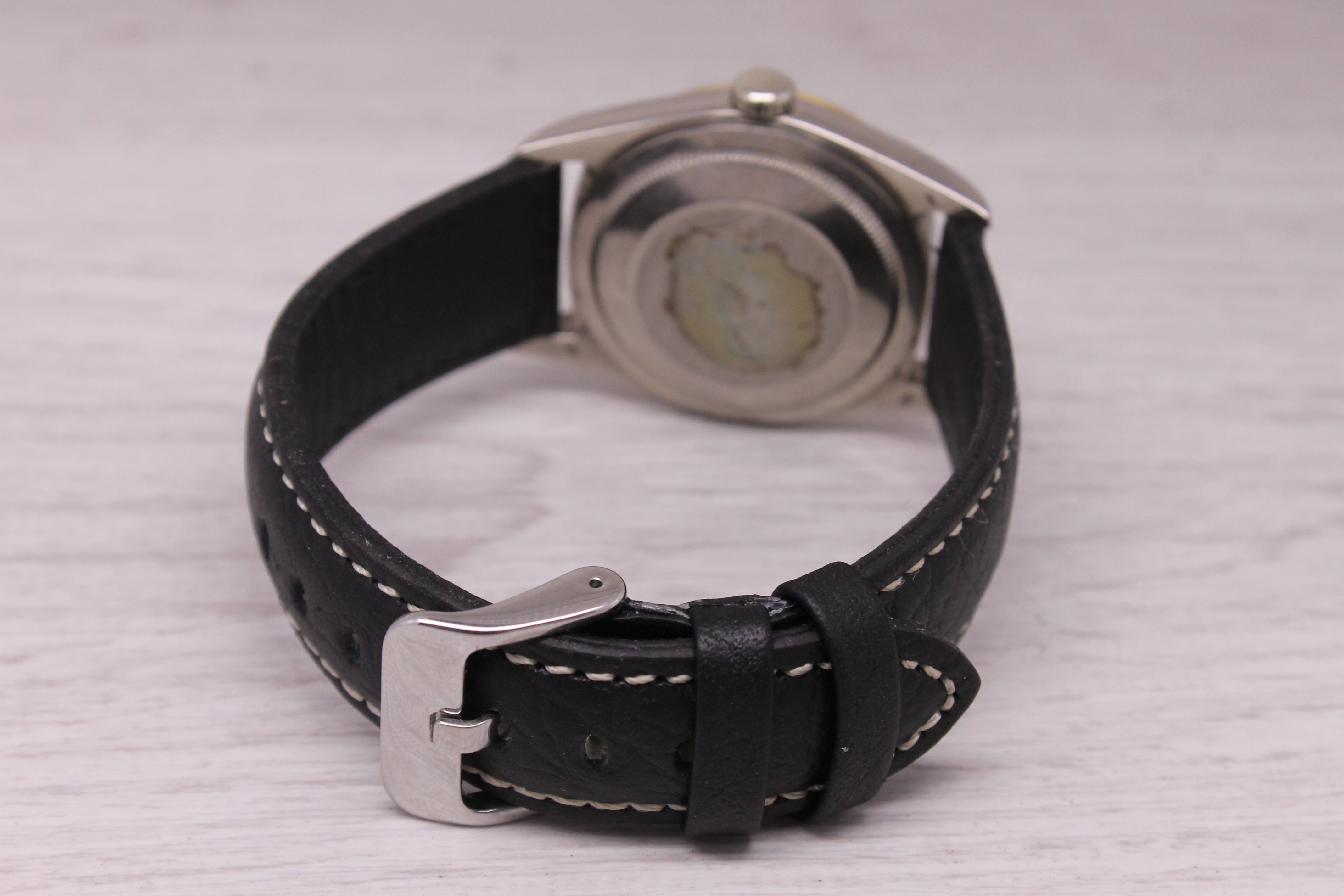 Vintage 1990 Rolex Day Date Tridor 18239B 18k Gold Automatic Watch w Bracelet