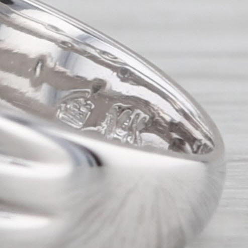 0.37ctw Diamond Orbite Multiband Ring 14k White Gold Size 5.25-5.5