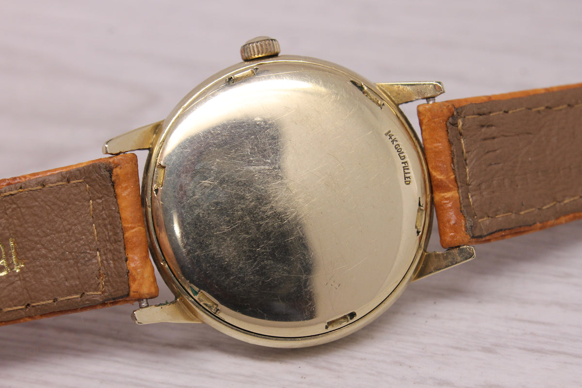 Vintage 1960s Omega Seamaster 34mm Automatic Watch ref.KL6303 14k GF c560
