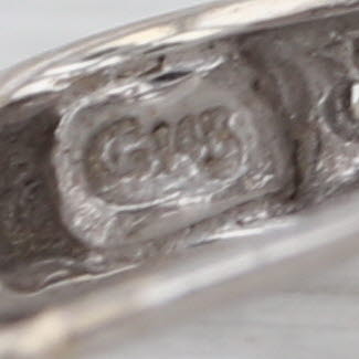 1.80ctw Blue Sapphire Flower Diamond J-Hook Earrings 14k White Gold Drops