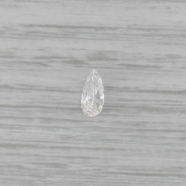 GIA Graded 1.05ct Loose Diamond Solitaire Pear Brilliant Cut G SI1 For Setting