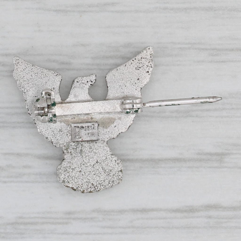 Gray Boy Scouts of America Eagle Pin Sterling Silver Vintage