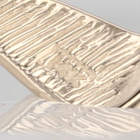 Whale Tail Pendant 14k Yellow Gold Nautical Jewelry